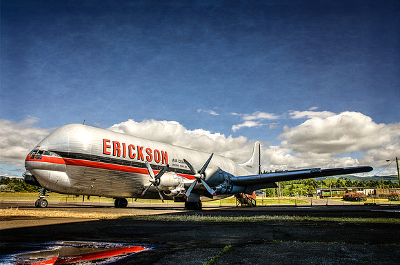 Erickson's Mini Guppy at the Tillamook Air Museum